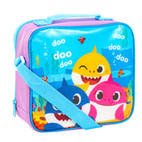 Baby Shark 3 piece Insulated School Lunch Bag Set