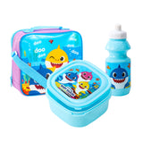 Baby Shark 3 piece Insulated School Lunch Bag Set