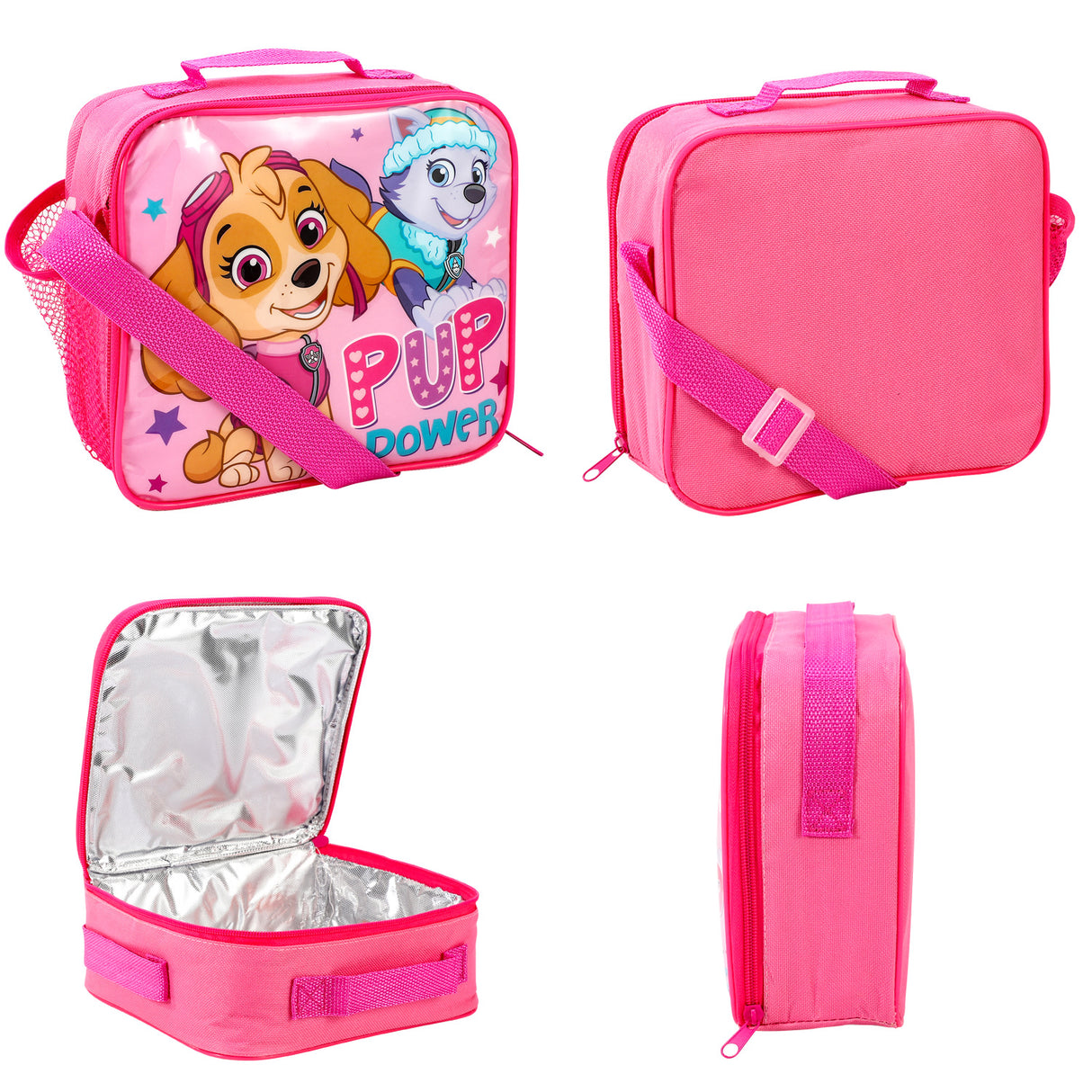 Paw Patrol Skye Everest Insulated Lunch Bag Girls Pink – Open and
