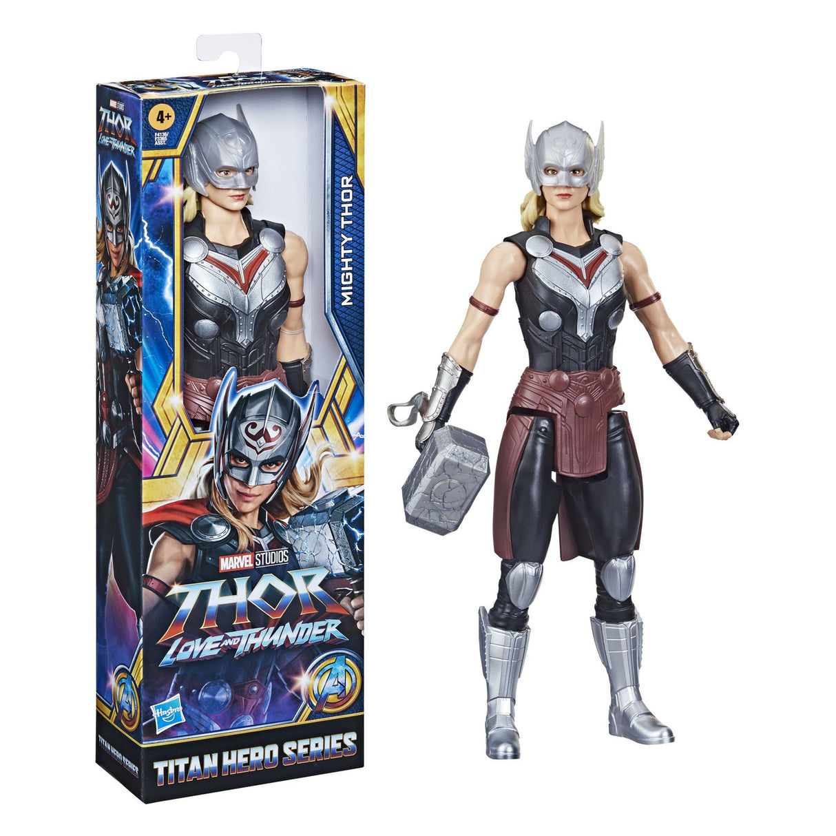 Marvel Thor Love And Thunder Titan Hero Series Mighty Thor Action Figure