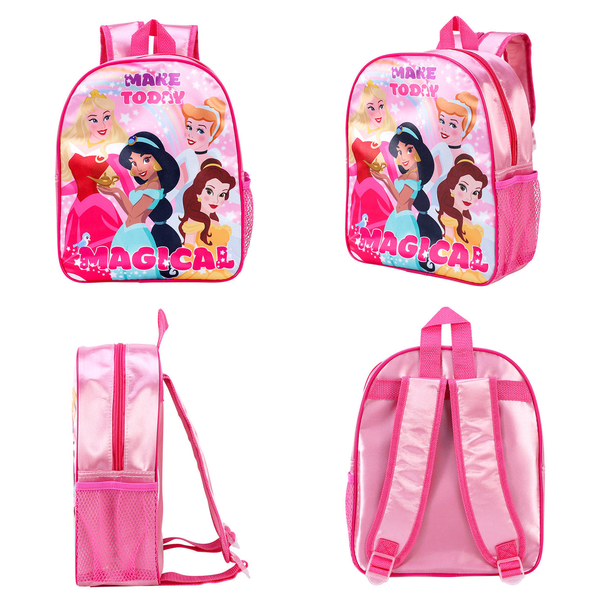 Disney Princess Fabric Kids Preschool Backpack