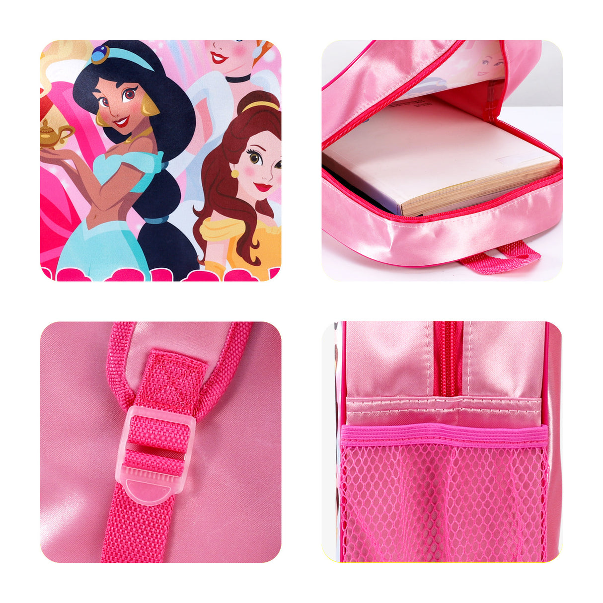 Disney Princess Fabric Kids Preschool Backpack