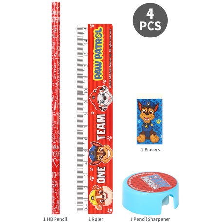 PAW Patrol Kids 4 Piece School Stationery Set