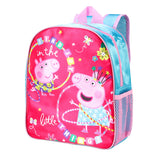 Peppa Pig & George Pig Fabric Kids Preschool Backpack