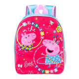 Peppa Pig & George Pig Fabric Kids Preschool Backpack