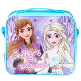 Disney Frozen 3 piece Insulated School Lunch Bag Set