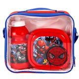 Marvel Spider-Man 3 piece Insulated School Lunch Bag Set