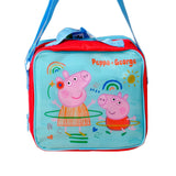 Peppa & George Pig 3 piece Insulated School Lunch Bag Set