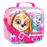 PAW Patrol Skye 3 piece Insulated School Lunch Bag Set