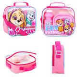 PAW Patrol Skye 3 piece Insulated School Lunch Bag Set