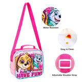 PAW Patrol Skye 3 piece Insulated School Lunch Bag Set