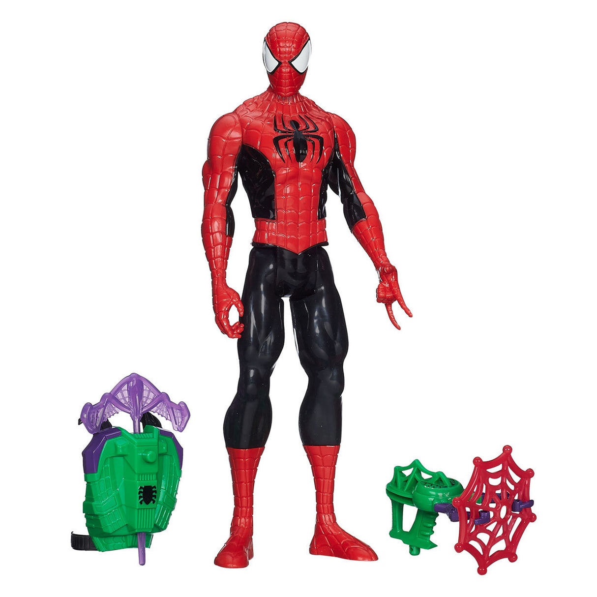 Marvel Ultimate Spider-Man With Goblin Attack Gear Titan Hero Series Action Figure