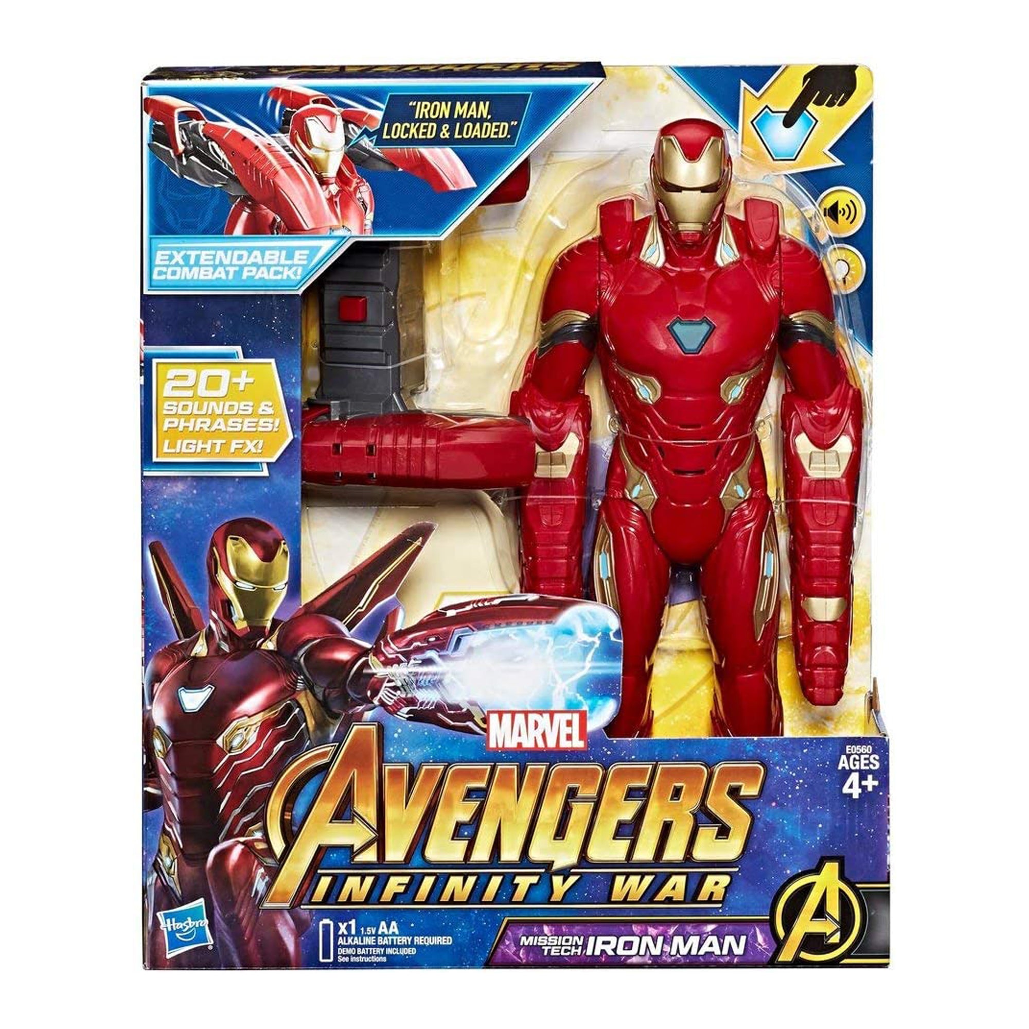 Iron man action on sale figure infinity war