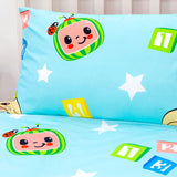 CoComelon 'Friends' Reversible Single Duvet & Pillowcase Set