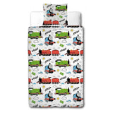 Thomas & Friends 'Ride On' Reversible Single Duvet & Pillowcase Set