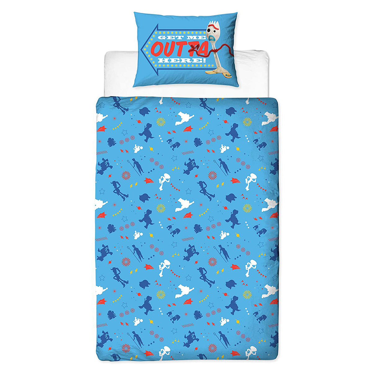 Toy Story 4 'Rescue' Reversible Single Duvet & Pillowcase Set