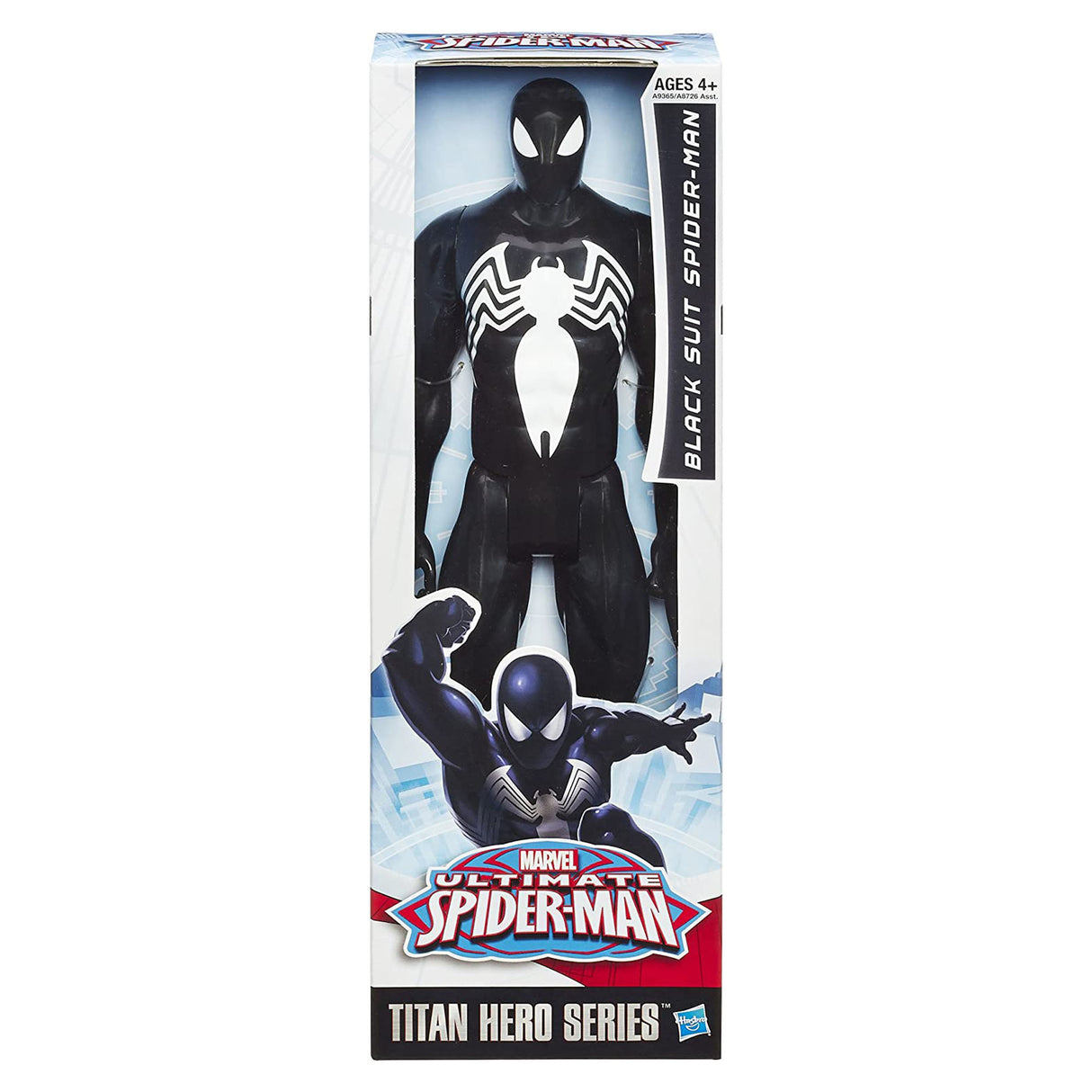 Marvel Ultimate Spider-Man Titan Hero Series Black Suit Spider-Man Action Figure