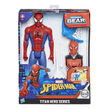 Marvel Spider-Man Titan Hero Series Action Figure With Blast Gear Set