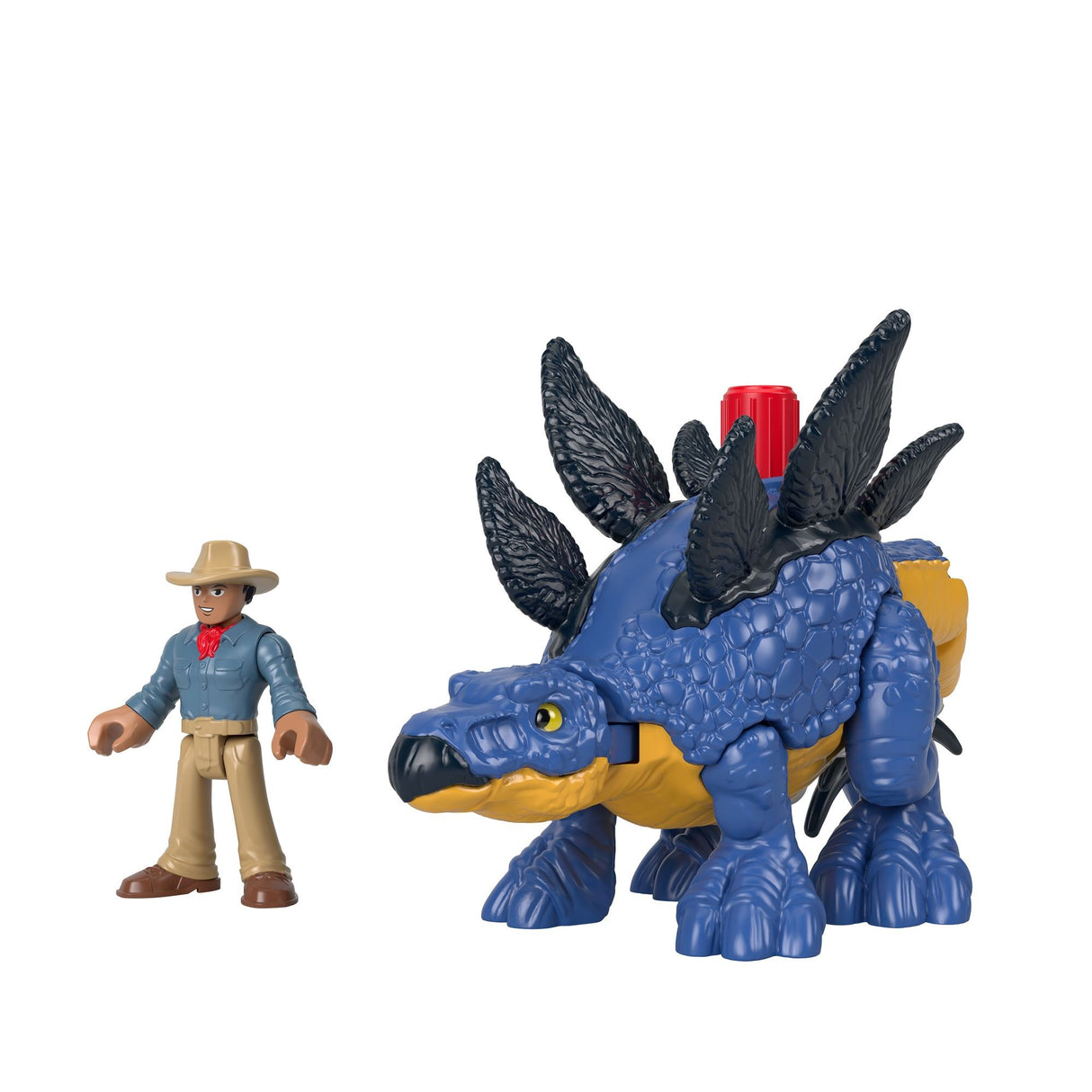 Jurassic World Dominion Stegosaurus Dinosaur Imaginext Figure Set