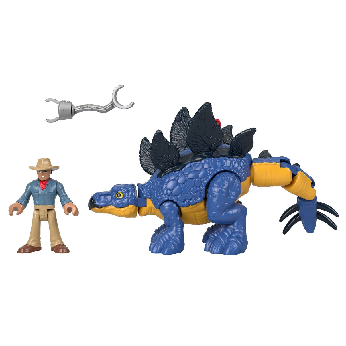 Jurassic World Dominion Stegosaurus Dinosaur Imaginext Figure Set