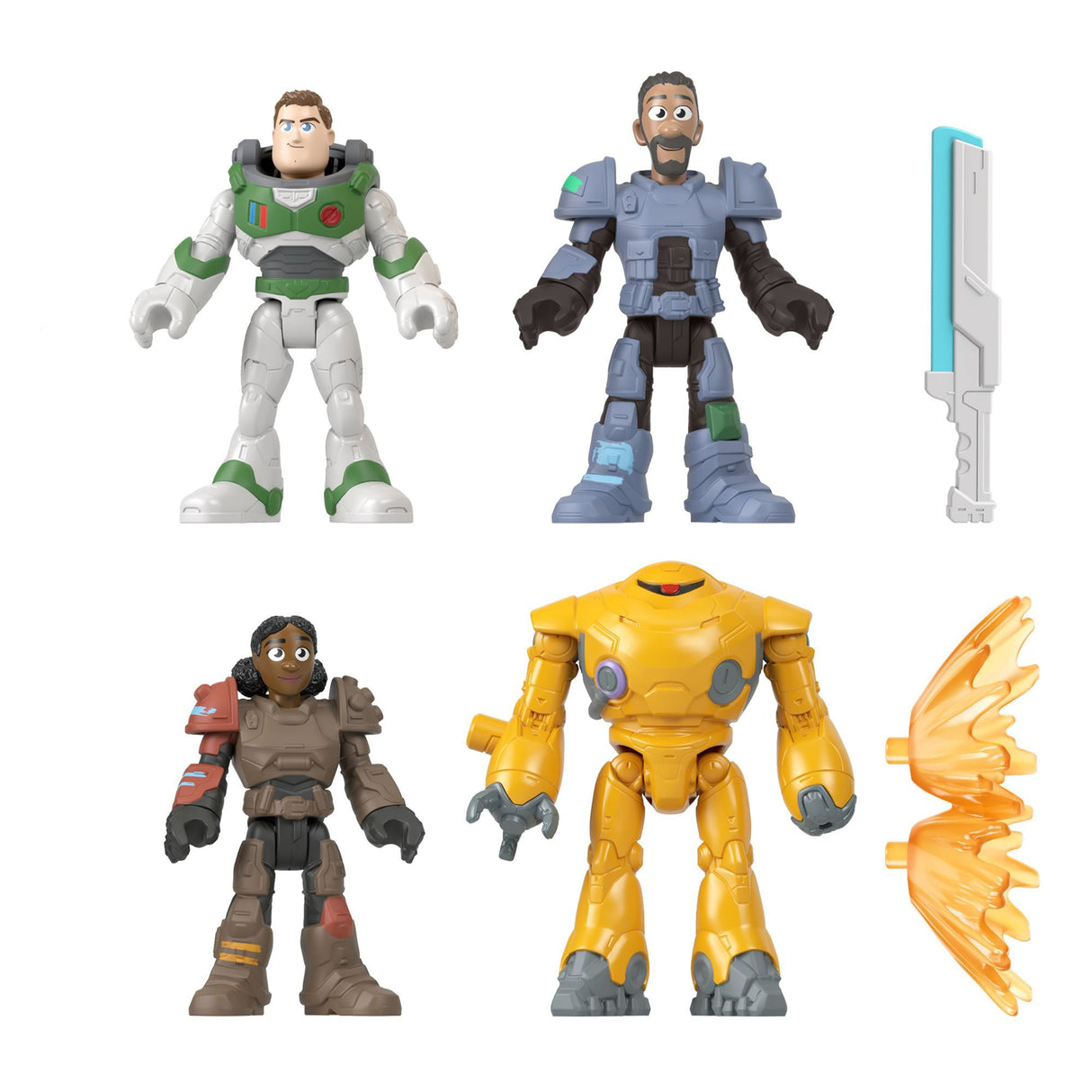 Lightyear Imaginext ZAP Patrol Figures Multipack