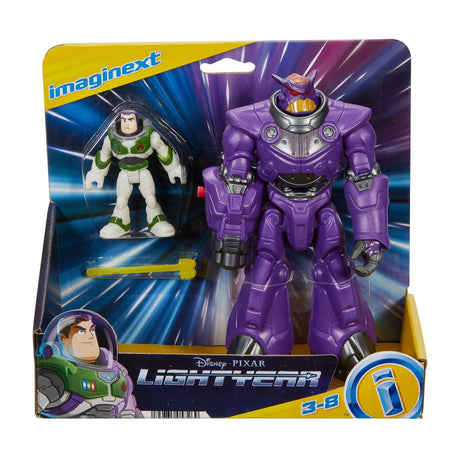 Lightyear Imaginext Battle Blast Zurg Figure Set