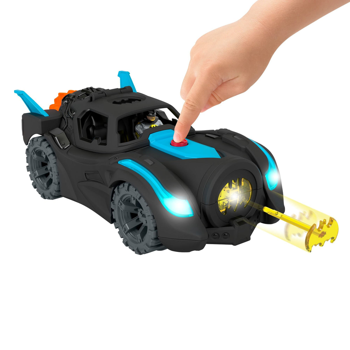 DC Super Friends Imaginext Batman Lights & Sounds Batmobile