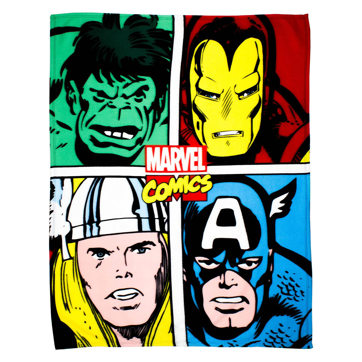 Marvel Comics 'Strike' Soft Kids Fleece Blanket