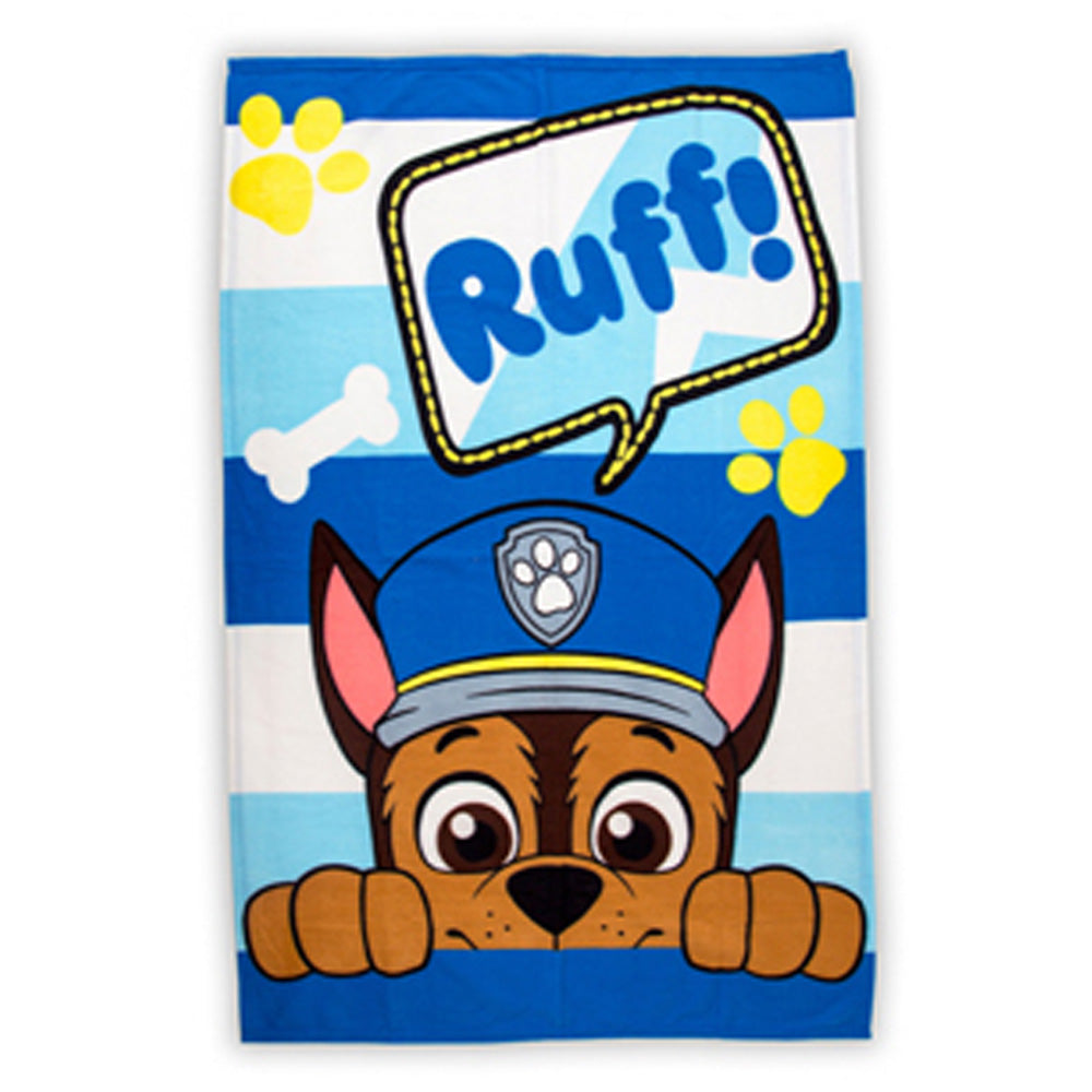 PAW Patrol Chase 'Peek' Soft Kids Fleece Blanket