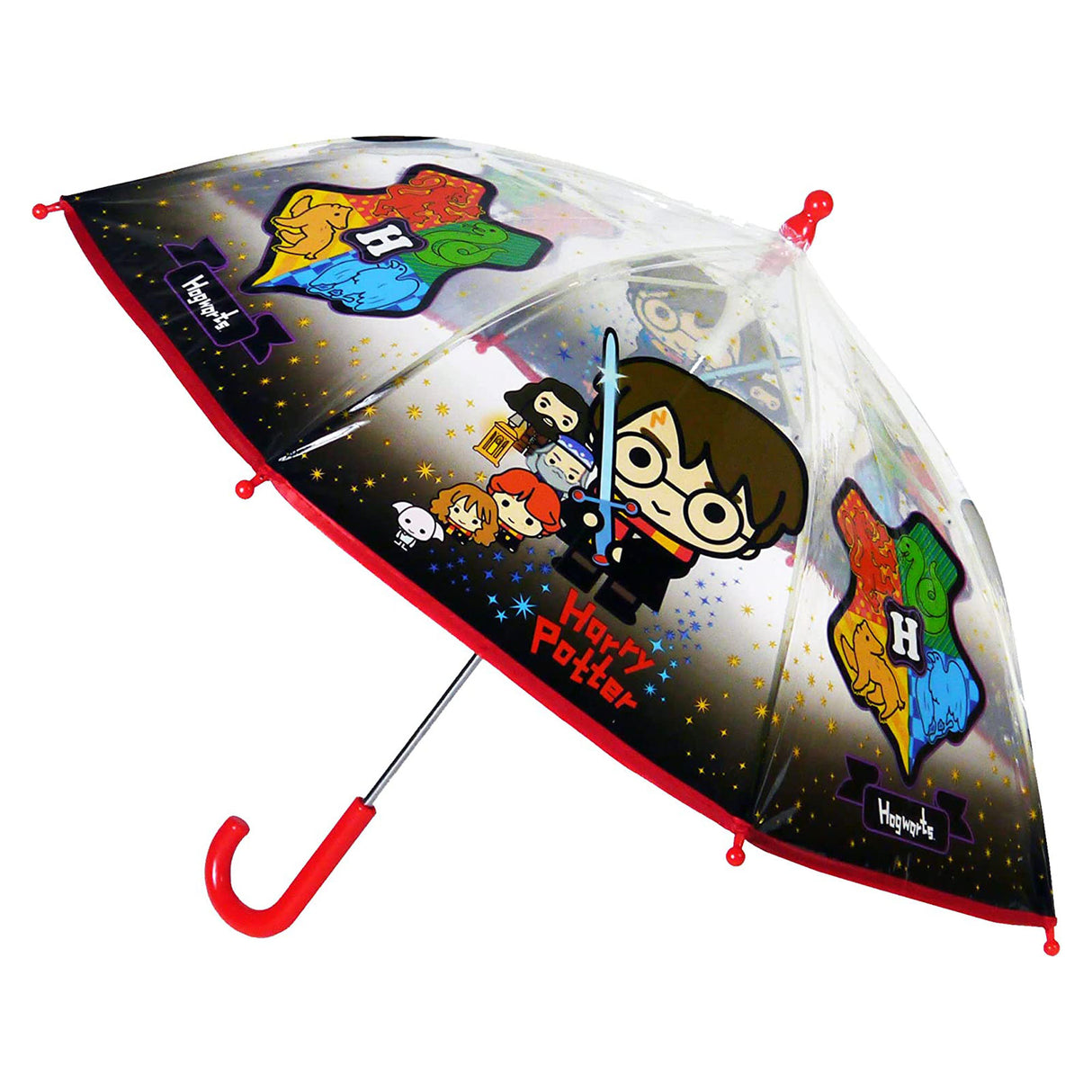 Harry Potter Transparent Kids Travel Umbrella 65cm