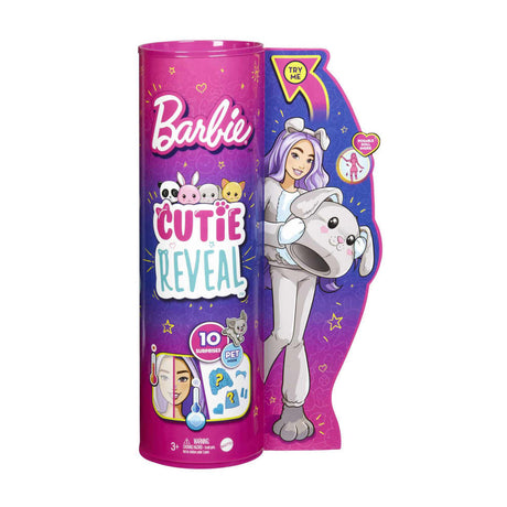 Barbie Cutie Reveal Doll with Puppy Plush Costume & 10 Surprises