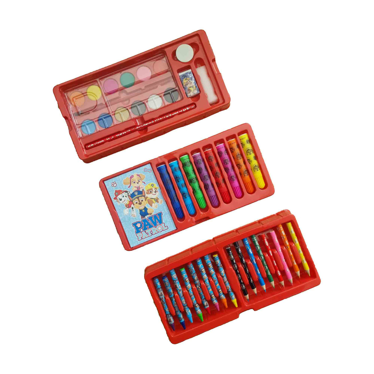 PAW Patrol 52 Piece Colouring Stationery Tool Box