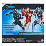 Marvel Avengers Titan Hero 3 Pack - Black Panther, Iron Man and Thor Action Figures