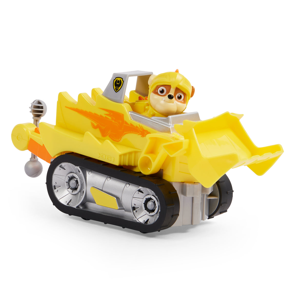 PAW Patrol Rescue Knights Rubble Transforming Car with Pup Figure Playset