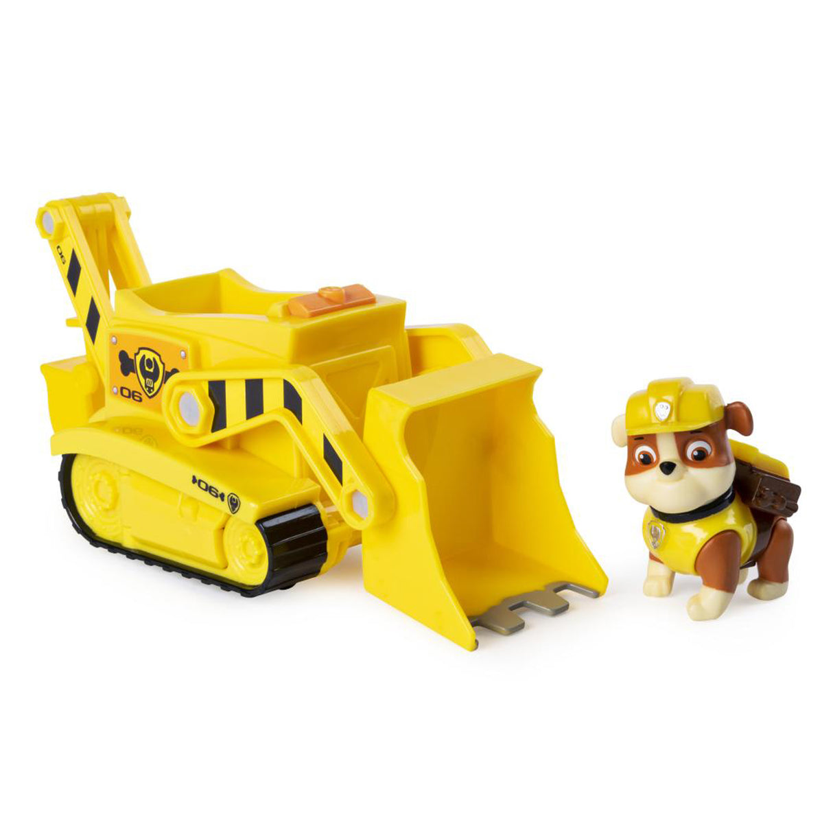 PAW Patrol Rubble's Transforming Bulldozer - Pup & Vehicle Playset