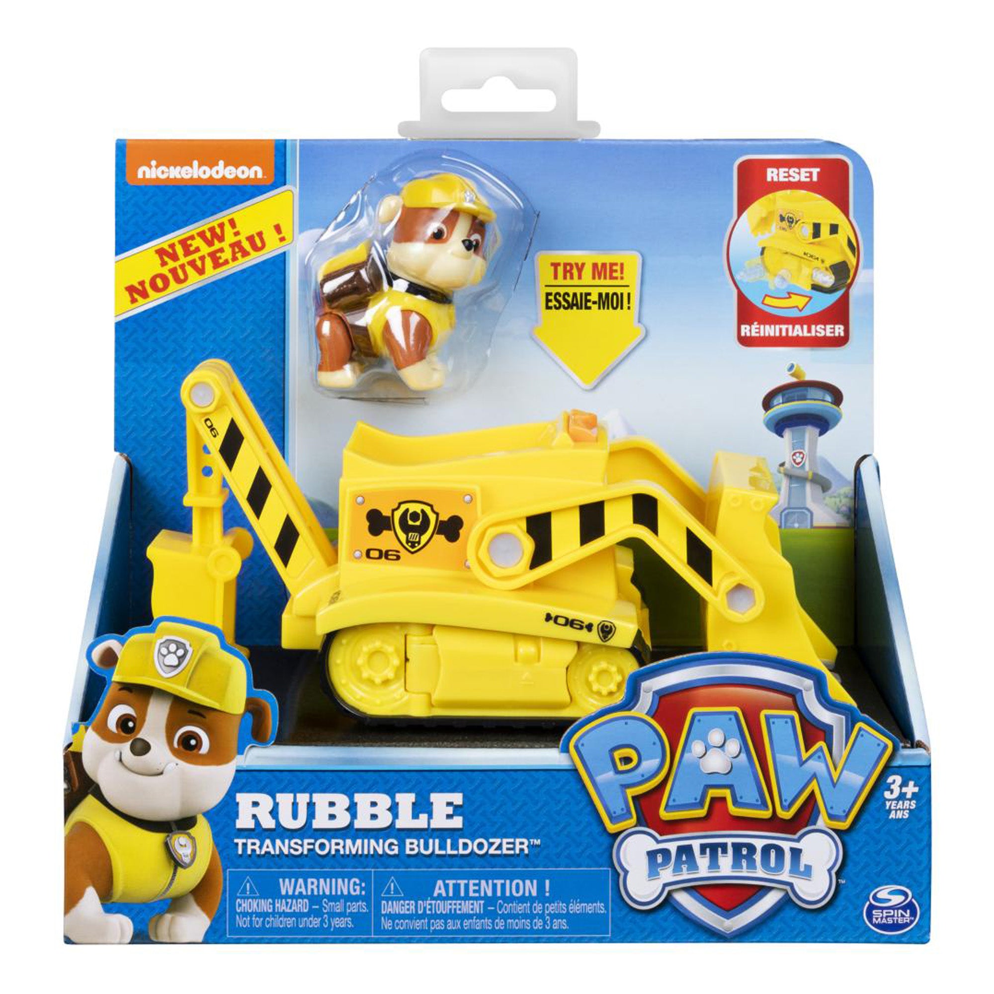 Paw patrol store rubble mission bulldozer