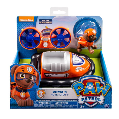 PAW Patrol Zumas Hovercraft - Pup & Vehicle Playset