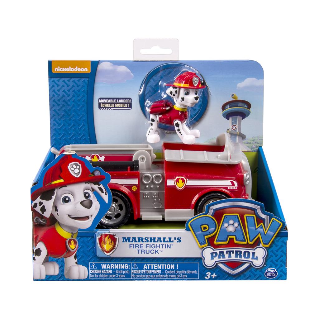 Paw patrol fire truck characters online