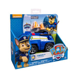 PAW Patrol Chase's Cruiser with Hazard Cones - Pup & Vehicle Playset