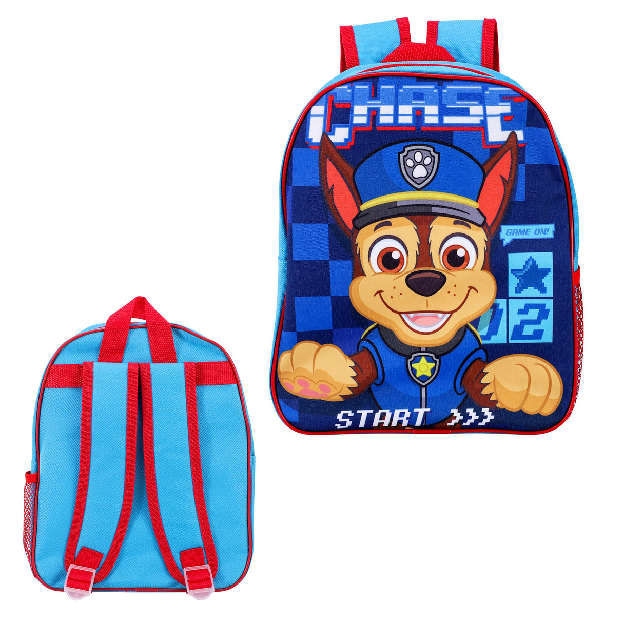 PAW Patrol Chase 'Start' Fabric Kids Preschool Backpack