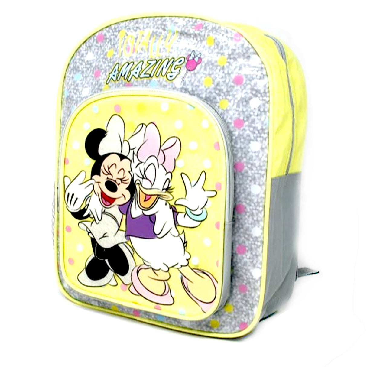 Disney Minnie Mouse Kids Glitter Deluxe Preschool Backpack