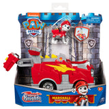 PAW Patrol Rescue Knights Marshall Transforming Car with Pup Figure Playset