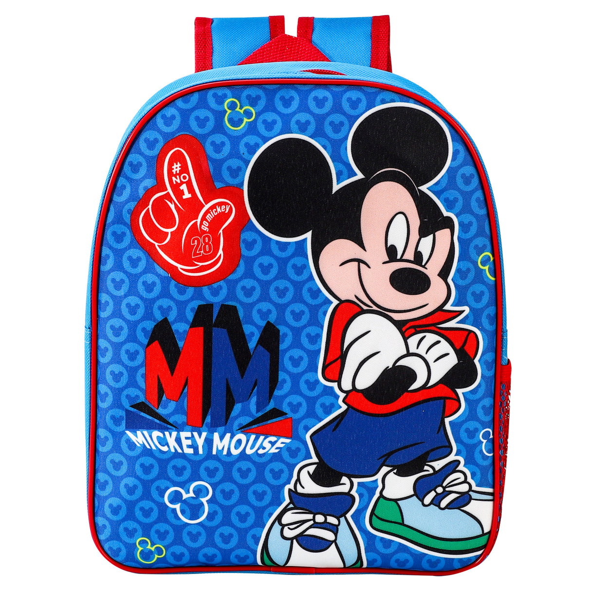 Disney Mickey Mouse Fabric Kids Preschool Backpack