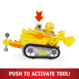 PAW Patrol Rescue Knights Rubble Transforming Car with Pup Figure Playset